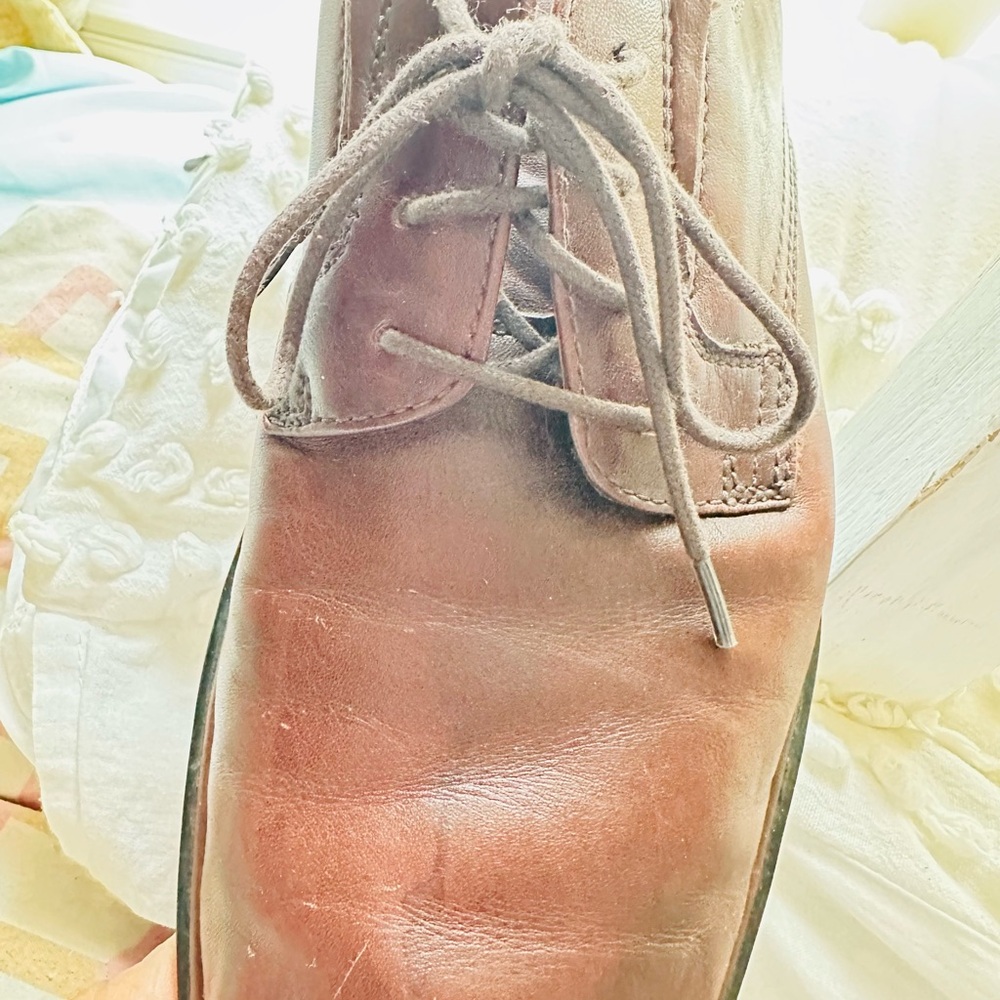 Bostonian Brown Leather Oxfords